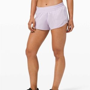 Lulu lemon lavender shorts Size 12